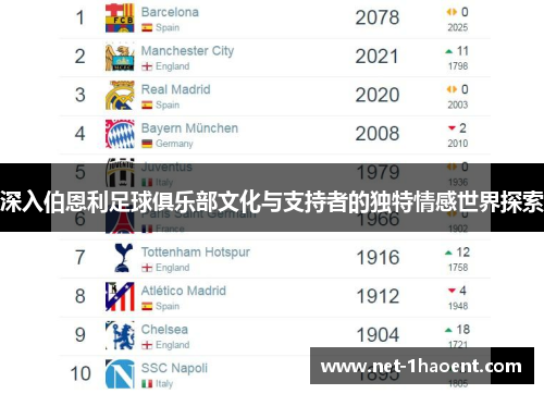 深入伯恩利足球俱乐部文化与支持者的独特情感世界探索