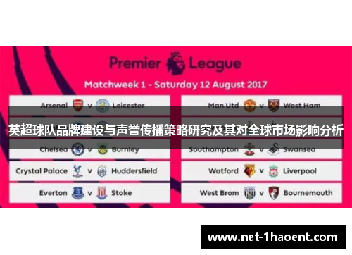 英超球队品牌建设与声誉传播策略研究及其对全球市场影响分析 英超球队品牌建设与声誉传播策略研究及其对全球市场影响分析
